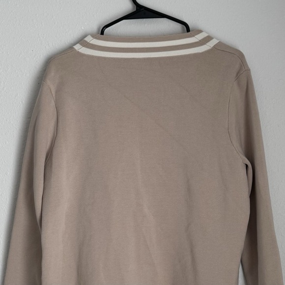 Pendleton Women's L Silk/ Cotton Blend Beige‎ Cardigan Neutral - Picture 6 of 9